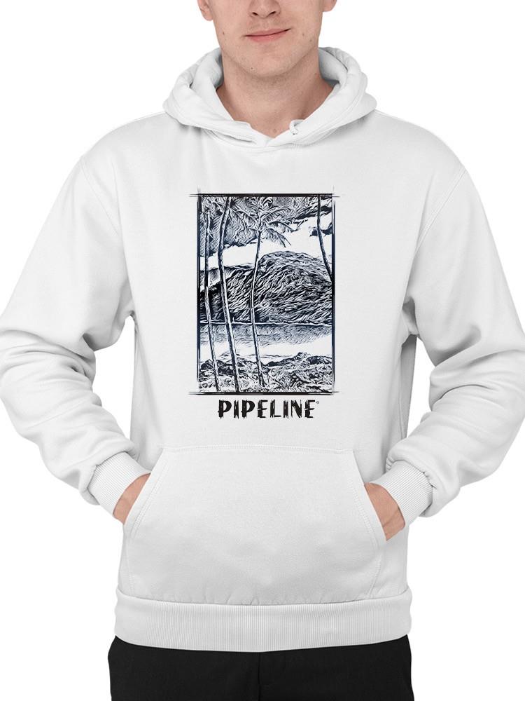 PIPELINE "Breeze" Men's Long Sleeve Graphic Hoodie - Image 1