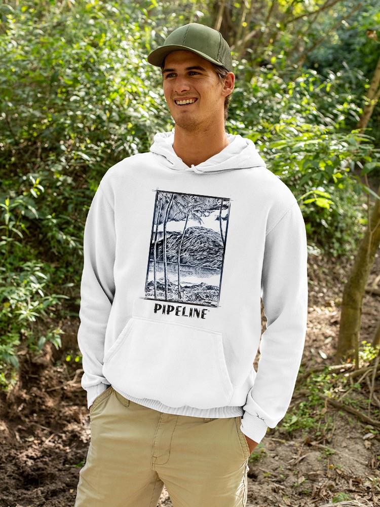 PIPELINE "Breeze" Men's Long Sleeve Graphic Hoodie - Image 2