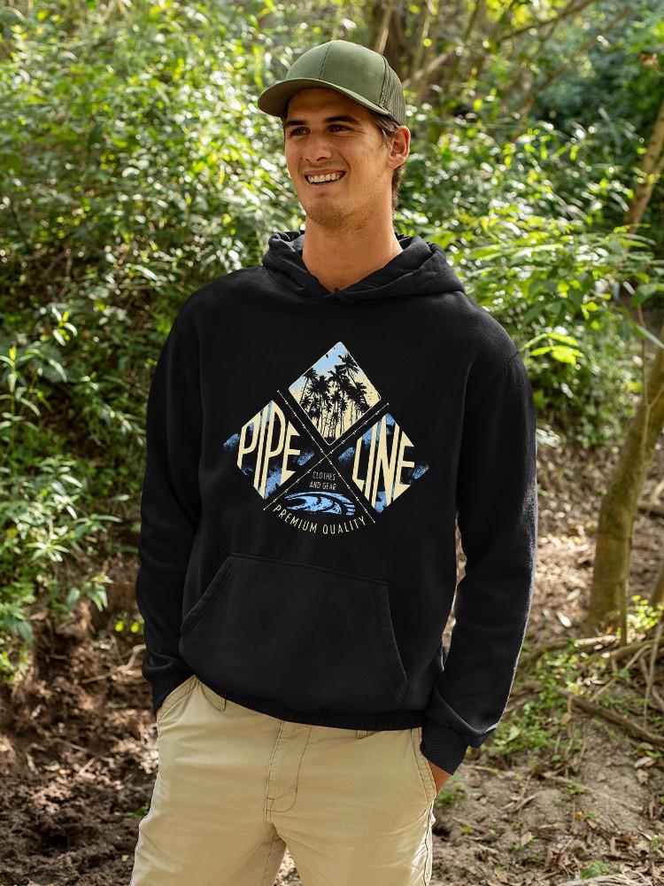 PIPELINE “Fun” Men’s Long Sleeve Graphic Hoodie - Image 2