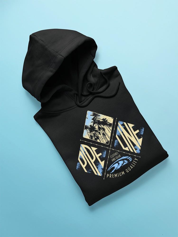PIPELINE “Fun” Men’s Long Sleeve Graphic Hoodie - Image 3