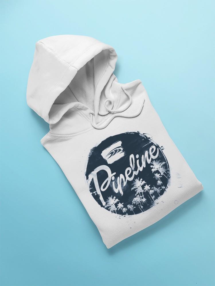 PIPELINE “Watermark” Men’s Long Sleeve Graphic Hoodie - Image 3