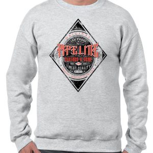 PIPELINE “Whiskey” Men’s Long Sleeve Graphic Sweatshirt