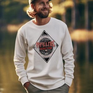 PIPELINE “Whiskey” Men’s Long Sleeve Graphic Sweatshirt