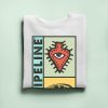 PIPELINE "Looking" Men's Long Sleeve Graphic Sweatshirt - Thumbnail Image 3