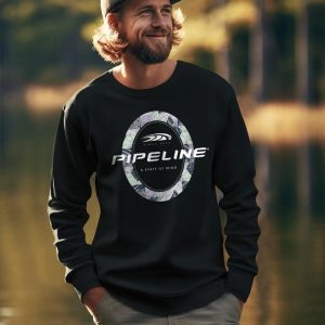 PIPELINE “Jigsaw” Men’s Long Sleeve Graphic Sweatshirt