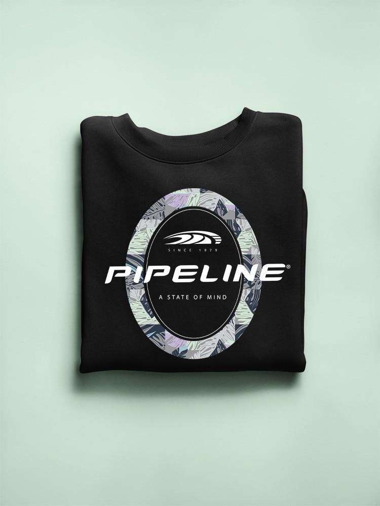 PIPELINE “Jigsaw” Men’s Long Sleeve Graphic Sweatshirt - Image 3