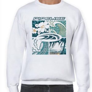 PIPELINE “4 Square” Men’s Long Sleeve Graphic Sweatshirt