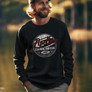 PIPELINE “Retro” Men’s Long Sleeve Graphic Sweatshirt