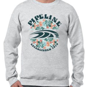PIPELINE “Circular Floral” Men’s Long Sleeve Graphic Sweatshirt