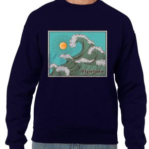 PIPELINE “Tsunami” Men’s Long Sleeve Graphic Sweatshirt