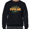 PIPELINE "Identification" Men's Long Sleeve Graphic Sweatshirt - Thumbnail Image 1