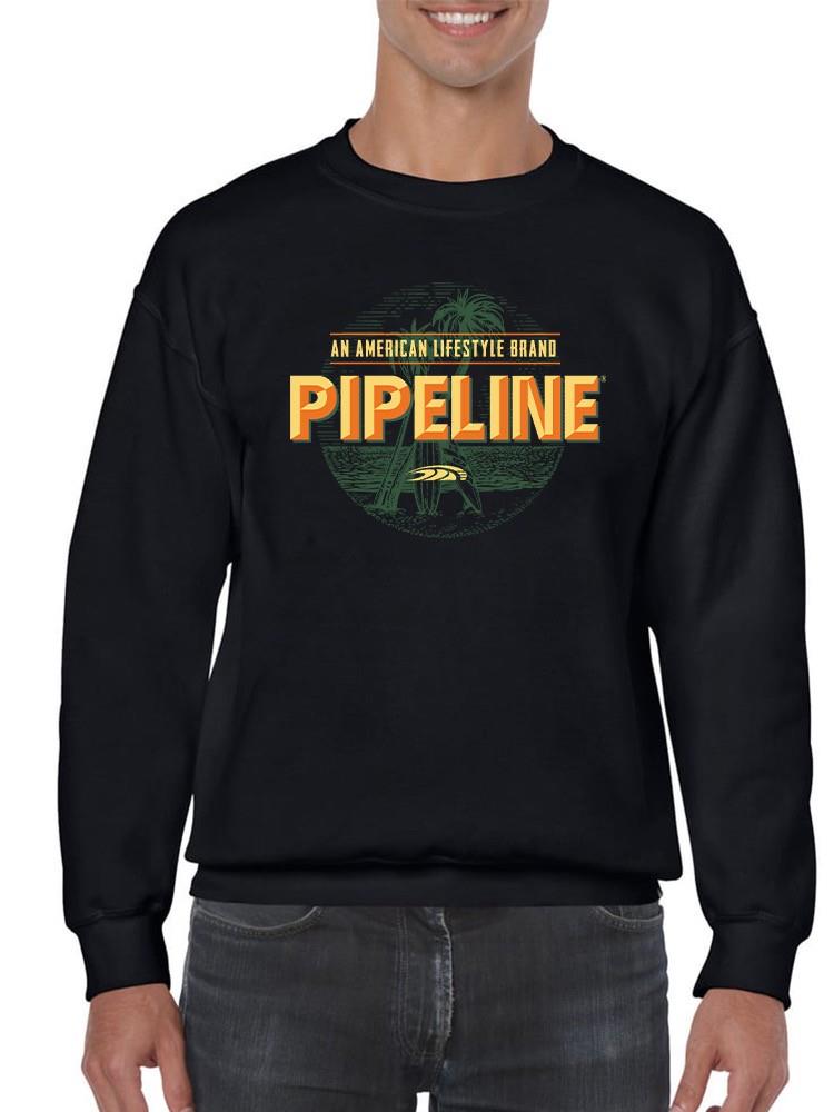 PIPELINE "Identification" Men's Long Sleeve Graphic Sweatshirt - Image 1
