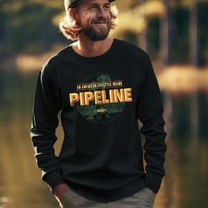PIPELINE "Identification" Men's Long Sleeve Graphic Sweatshirt