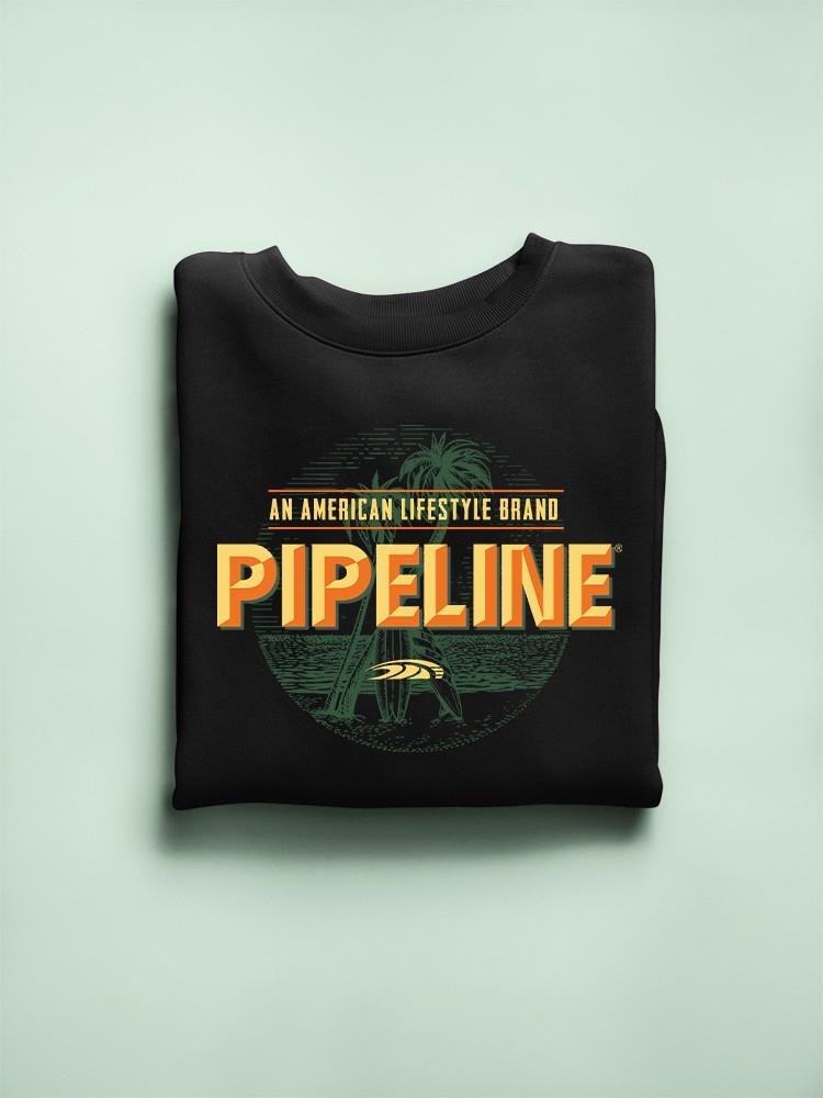 PIPELINE "Identification" Men's Long Sleeve Graphic Sweatshirt - Image 3