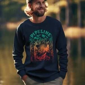 PIPELINE “Refresh” Men’s Long Sleeve Graphic Sweatshirt
