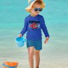 PIPELINE “Shark Alert” Toddler Long Sleeve Graphic Tee - Thumbnail Image 2