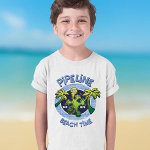PIPELINE “Dancing Gecko” Toddler Short Sleeve Graphic Tee