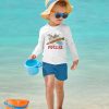 PIPELINE “Surfing Dino Skeleton” Toddler Long Sleeve Graphic Tee - Thumbnail Image 2