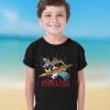 PIPELINE “Surfing Dino Skeleton” Toddler Short Sleeve Graphic Tee - Thumbnail Image 2