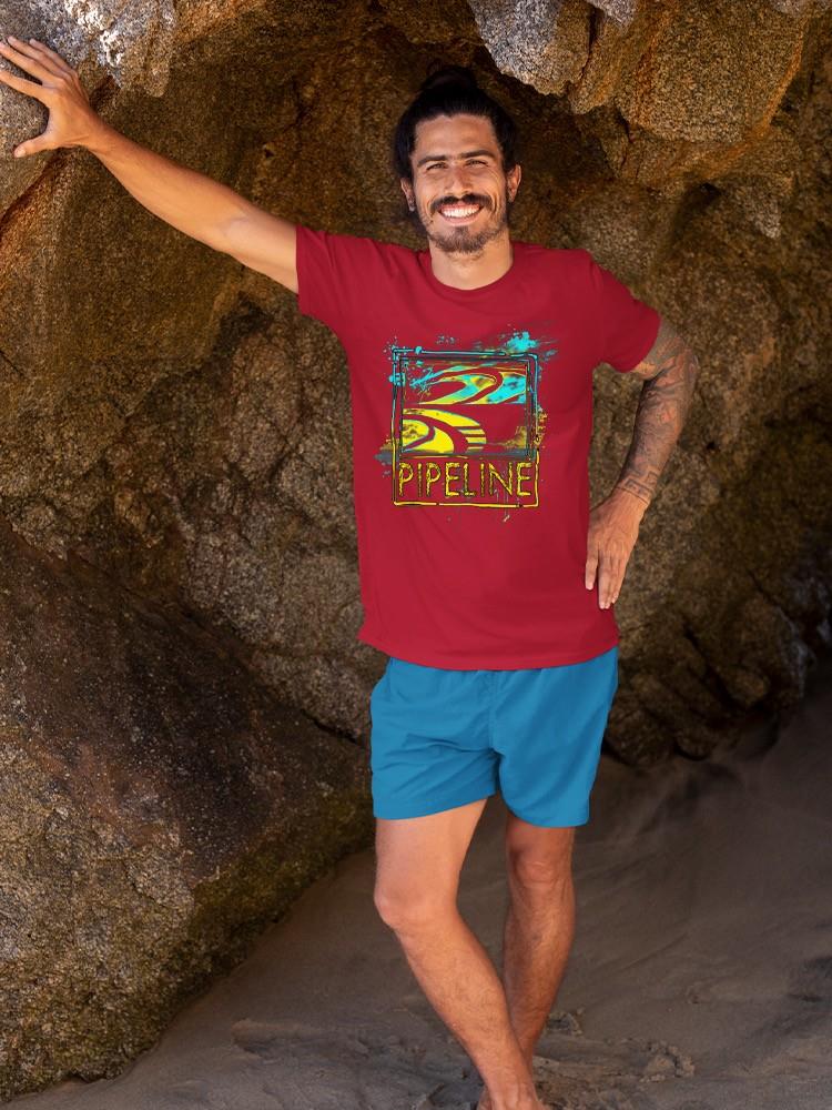 PIPELINE “Sketchy” Men’s Short Sleeve Graphic Tee - Image 2