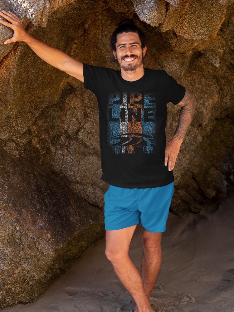 PIPELINE “Crinkle” Men’s Short Sleeve Graphic Tee - Image 2