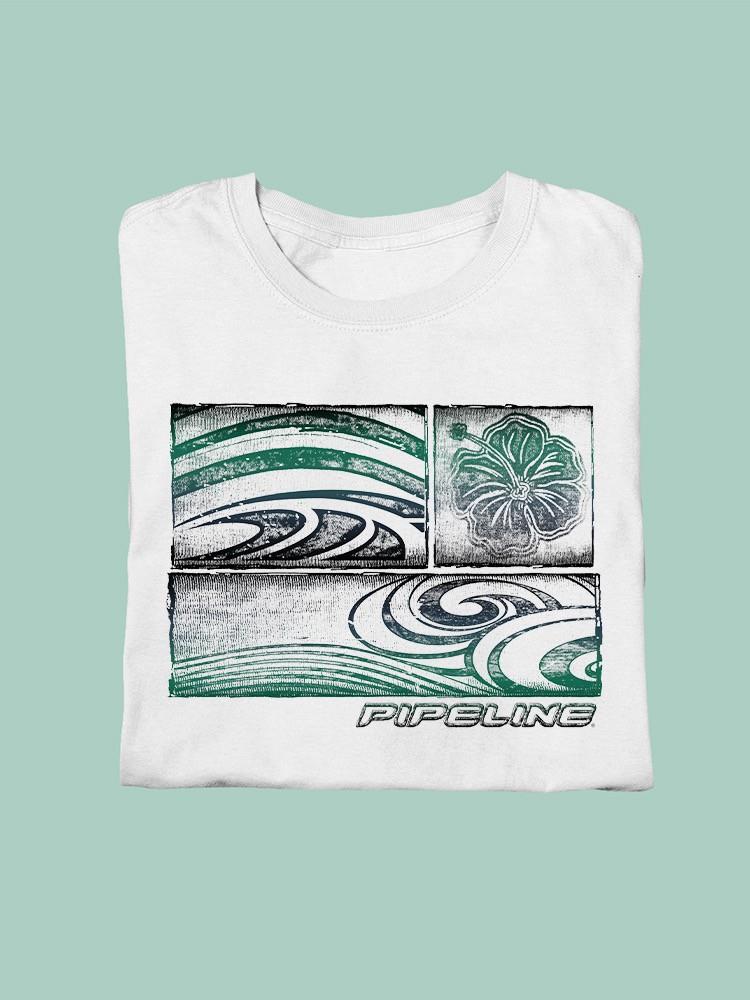 PIPELINE “Etching” Men’s Short Sleeve Graphic Tee - Image 3