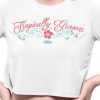 PIPELINE Waveflower “Tropically Grown” Women’s Graphic Crop Top - Thumbnail Image 1