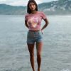 PIPELINE Waveflower “Good Vibes” Women’s Graphic Crop Top - Thumbnail Image 2