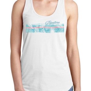 PIPELINE Waveflower “Leaf” Women’s Graphic Tank Top