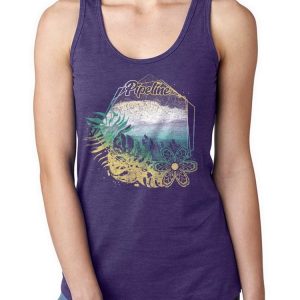 PIPELINE Waveflower “Tides” Women’s Graphic Tank Top