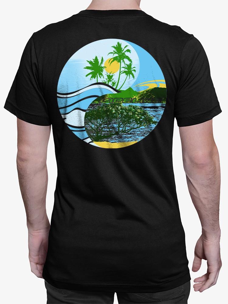 PIPELINE “Balance” Men’s Short Sleeve Graphic Tee - Image 1