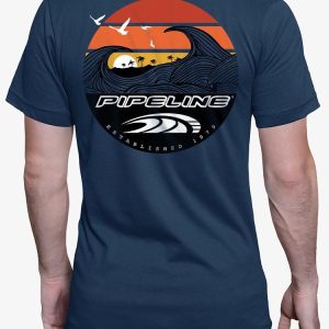 PIPELINE “Sunrise” Men’s Short Sleeve Graphic Tee
