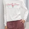 PIPELINE Waveflower “Tropically Grown” Women’s Long Sleeve Graphic Tee - Thumbnail Image 2