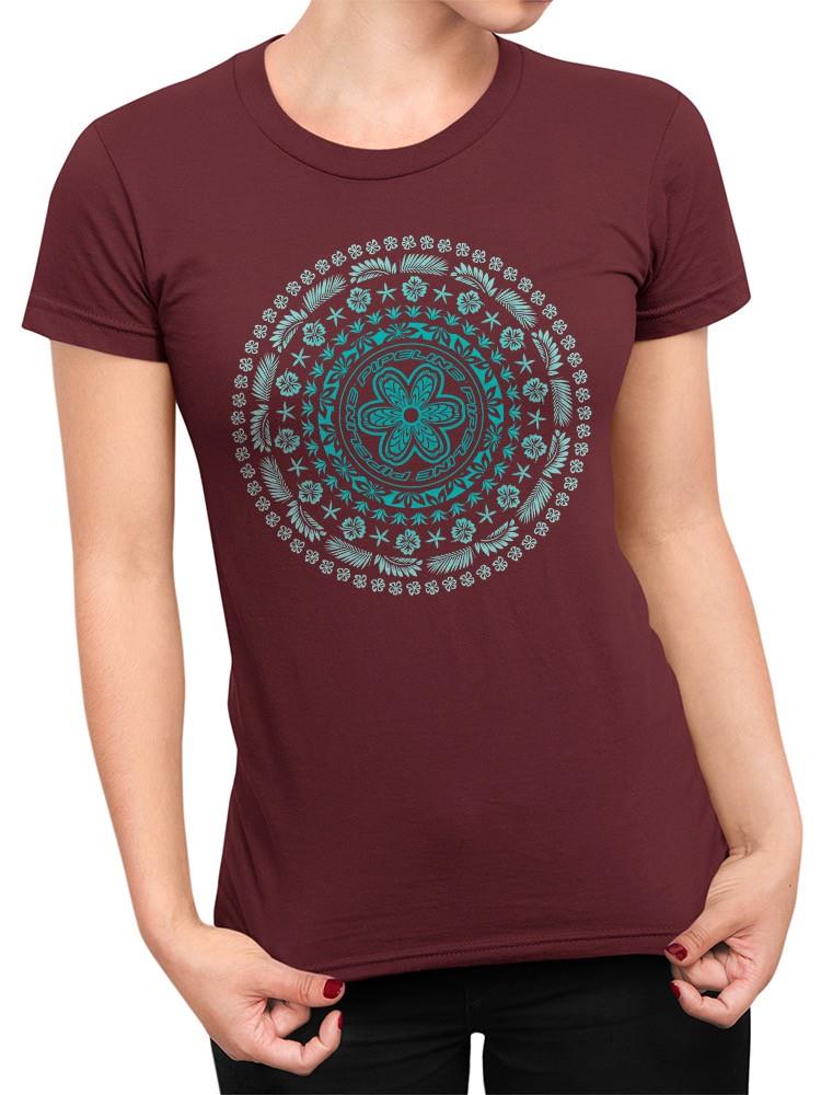 PIPELINE Waveflower “Mandala” Women’s Short Sleeve Graphic Tee - Image 1