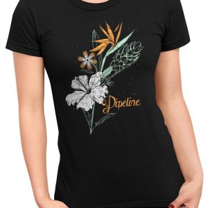 PIPELINE Waveflower “Scent” Women’s Short Sleeve Graphic Tee