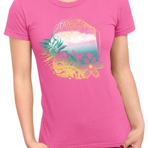 PIPELINE Waveflower “Tides” Women’s Short Sleeve Graphic Tee