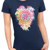 PIPELINE Waveflower “Good Vibes” Women’s Short Sleeve Graphic Tee - Thumbnail Image 1
