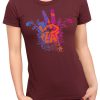 PIPELINE Waveflower “Peace & Love” Women’s Short Sleeve Graphic Tee - Thumbnail Image 1