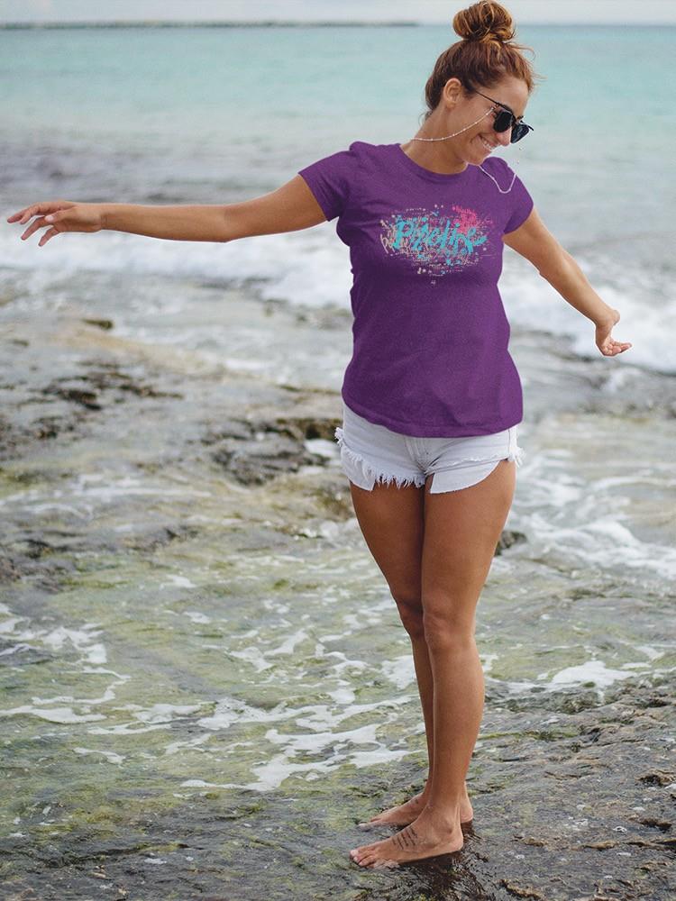 PIPELINE Waveflower “Scribble” Women’s Short Sleeve Graphic Tee - Image 3