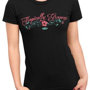PIPELINE Waveflower “Tropically Grown” Women’s Short Sleeve Graphic Tee