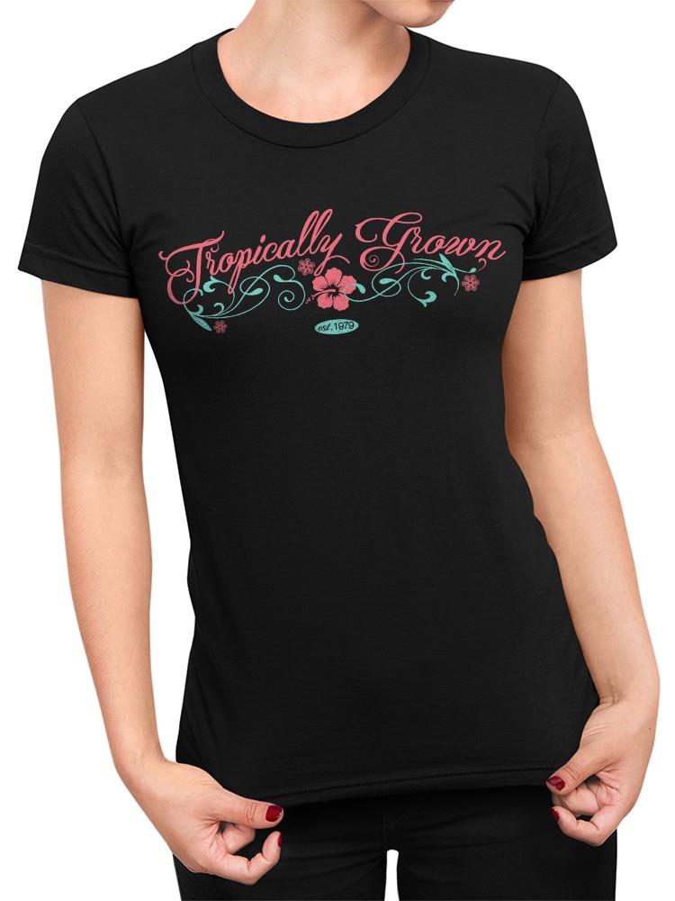 PIPELINE Waveflower “Tropically Grown” Women’s Short Sleeve Graphic Tee - Image 1