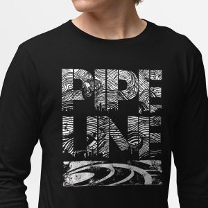 PIPELINE “Wavy” Men’s Long Sleeve Graphic Tee