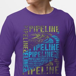 PIPELINE “Words” Men’s Long Sleeve Graphic Tee