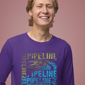 PIPELINE “Words” Men’s Long Sleeve Graphic Tee