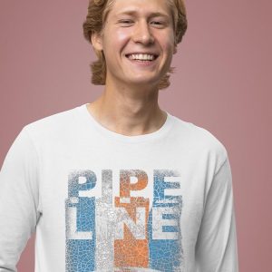 PIPELINE “Crinkle” Men’s Long Sleeve Graphic Tee