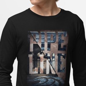 PIPELINE “Machine” Men’s Long Sleeve Graphic Tee