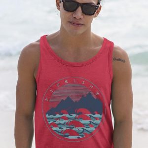 PIPELINE “Winter Swell” Men’s Graphic Tank Top