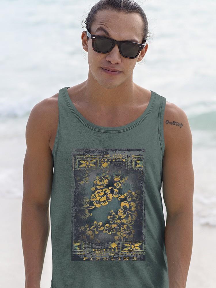 PIPELINE “Blossom” Men’s Graphic Tank Top - Image 2