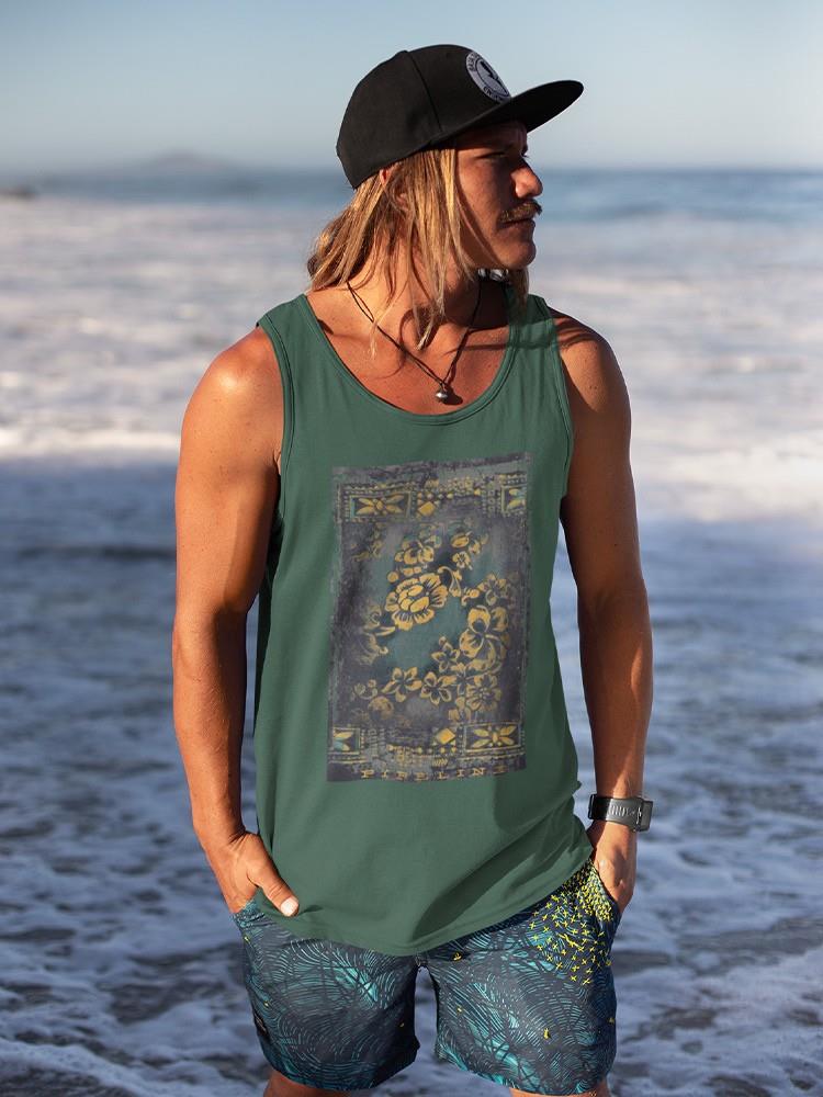 PIPELINE “Blossom” Men’s Graphic Tank Top - Image 3