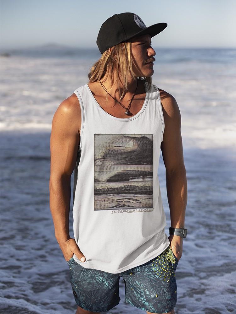 PIPELINE “Breaker” Men’s Graphic Tank Top - Image 3